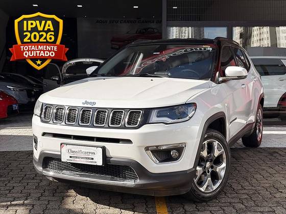 JEEP COMPASS 2.0 16V FLEX LIMITED AUTOMÁTICO JEEP COMPASS 2.0 16V FLEX LIMITED AUTOMÁTICO